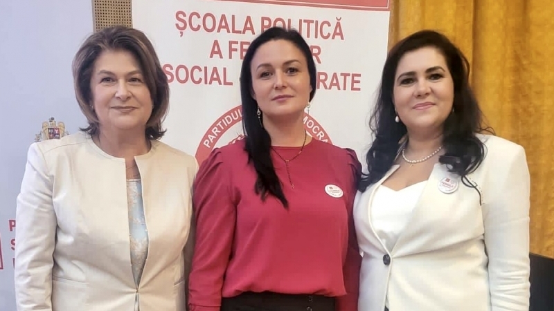 PSD Huedin prezent la *Școala Politică a Femeilor Social Democrate* de la București: Oana GOGA - Această școală politică nu doar că ne-a unit!