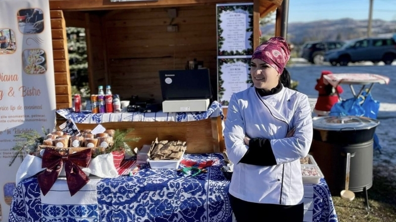 Diana Catering & Bistro: O experiență deosebită la Târgul de Crăciun de la Mărișel