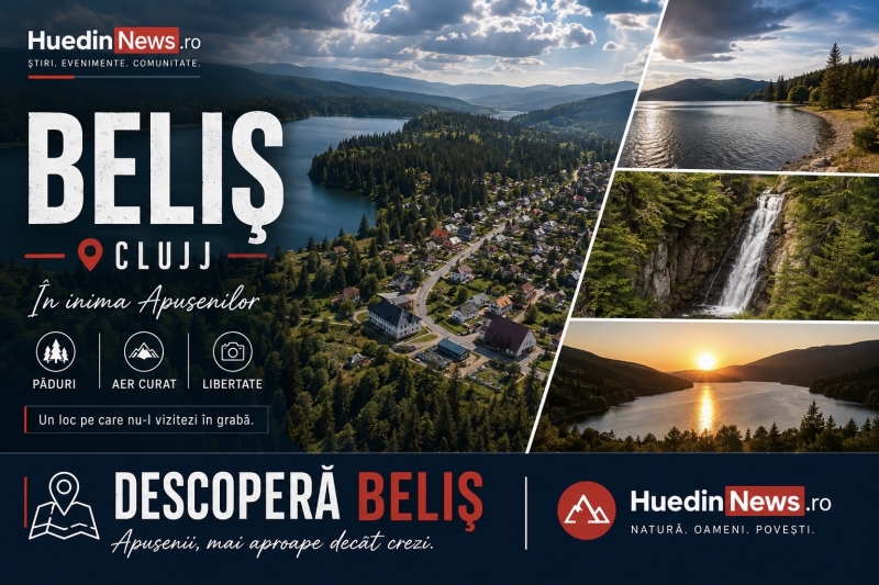 Beliș, Cluj. Locul în care Apusenii coboară spre lac