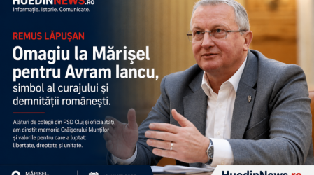Remus Lăpușan - „Avram Iancu, eroul național care ne amintește că demnitatea și iubirea de țară sunt valori fără timp”