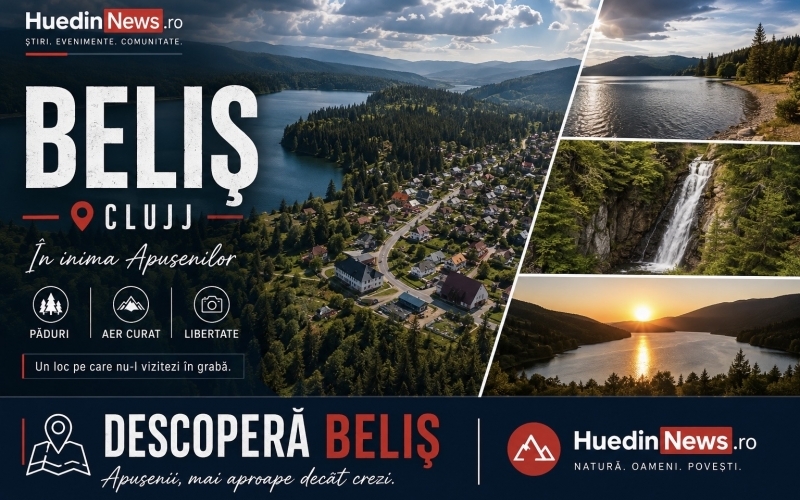 Beliș, Cluj. Locul în care Apusenii coboară spre lac